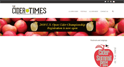 Desktop Screenshot of cidertimes.com